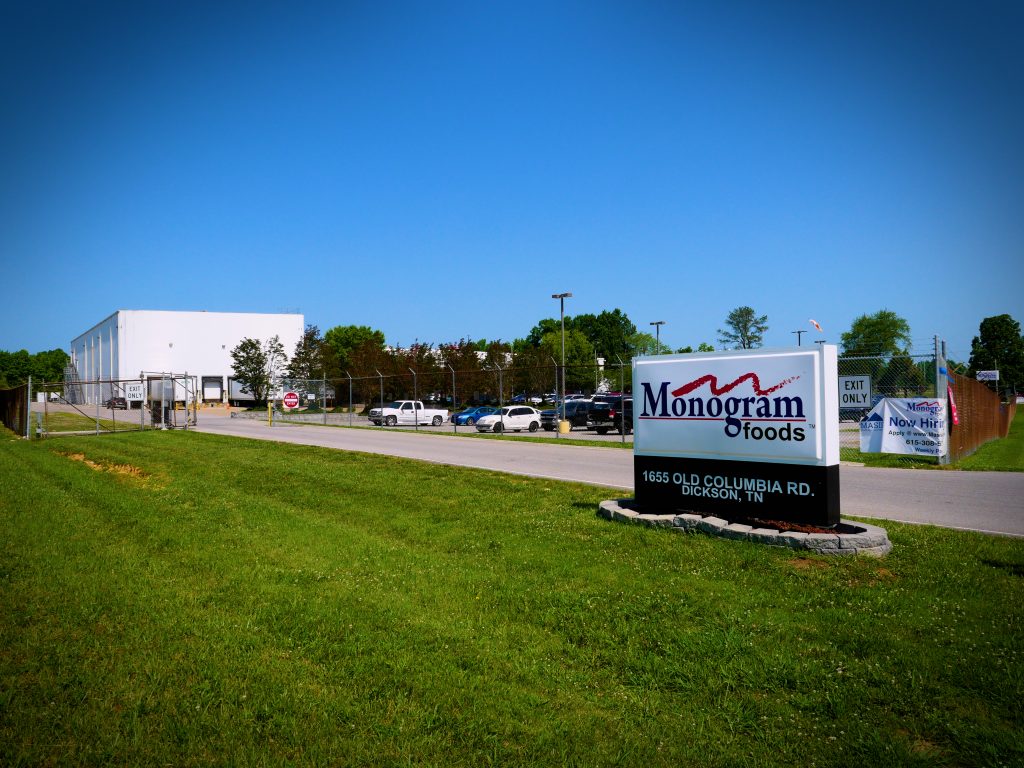Opened Monogram Foods Plant in Dickson, TN